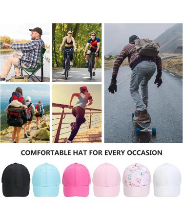 TMEOOG Unisex Summer Baseball Cap with Ponytail Hole - Breathable Polyester Cap for Women & Men - Buy Online on GoSupps.com