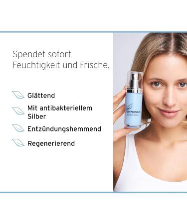 Nutraskin Hyaluron Water - Anti-Aging Facial Water with Hyaluronic Acid | Natural Skincare for a Fresher Complexion | Made in Germany | 30ml - Buy Online on GoSupps.com