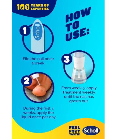 Scholl Fungal Nail Treatment 3.8 ml - Effective Solution for Nail Fungus - Buy Online on GoSupps.com