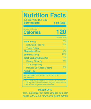 LOVE CORN Salt & Vinegar Snack | Crunchy Corn | 1.6oz x10 bags | Non-GMO, Gluten-Free, Plant Based, Low-Sugar - Buy Online on GoSupps.com