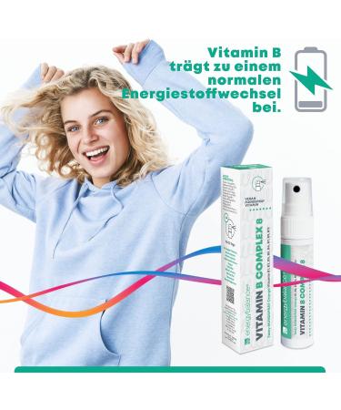  EnergyBalance EnergyBalance Vitamin B Complex 8 Oral Spray 32 days 160 sprays - Buy Online on GoSupps.com