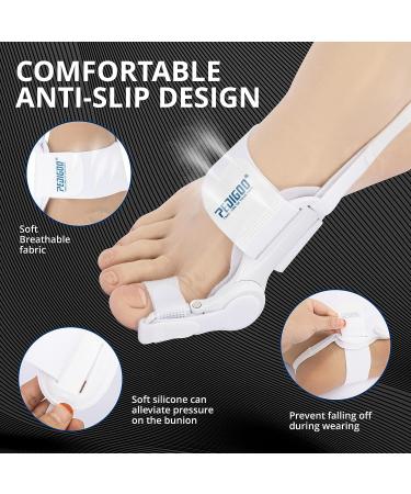 Bunion Corrector for Women & Men - Toe Straightener with Separator & Stretcher - Big Toe Correctors for Bunion Relief - Buy Online on GoSupps.com