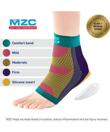 Neo G Plantar Fasciitis Compression Socks - Arch & Heel Pain Relief - XXL 30-34 CM/11.8-13.4 IN - Buy Online on GoSupps.com