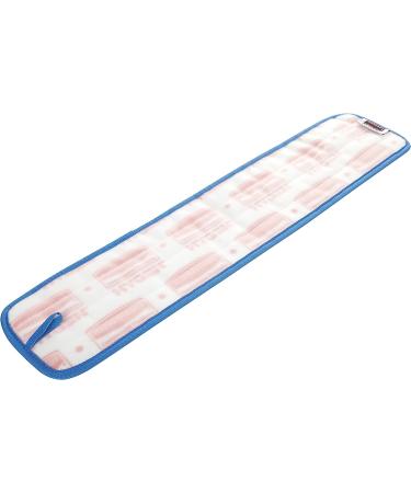 Rubbermaid Commercial Microfiber Damp Mop Pad - 24-Inch Blue | Removes Bacteria | Heavy-Duty Cleaning for Hardwood, Tile, & Laminate Floors in Kitchen, Lobby, Office - Buy Online on GoSupps.com