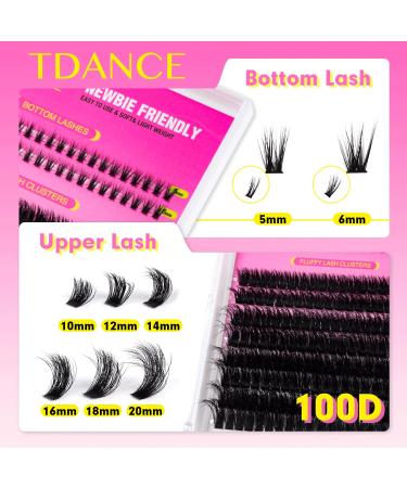 Shop Lash Clusters Kit - Thick Volume Individual Lashes & Bottom Lashes - 100D Extension Kit with Bond Seal & Tweezers - International Shipping Available - Buy Online on GoSupps.com