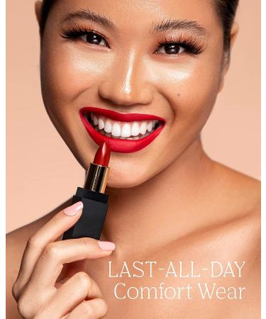PDL Cosmetics by Patricia De Le n | Panam Paradise High-Powered Lipstick | Intensely Colored Soft Coral Matte | Long-Lasting Hydrating Vegan Formula - Buy Online on GoSupps.com