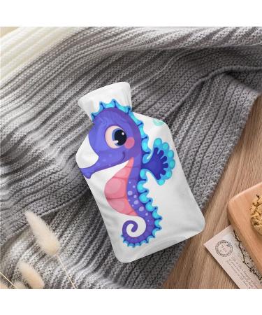 Buy Hippo Hot Water Bottle with Plush Cover - Ideal Bed Warmer for Adults & Kids | 26.5x15.3cm - Fast International Shipping - Buy Online on GoSupps.com