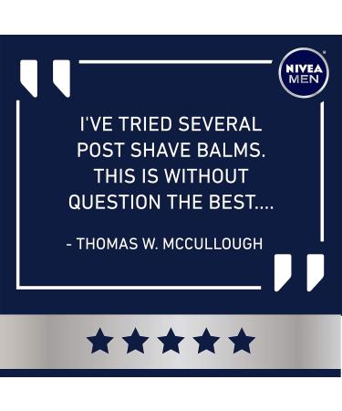 NIVEA Men Sensitive Post Shave Balm - Soothing & Moisturizing - 3.3 fl. oz - International Shipping Available - Buy Online on GoSupps.com