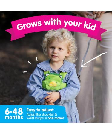 Trunki ToddlePak Dudley Dinosaur - Baby Walking Reins & Safety Harness - Buy Online on GoSupps.com