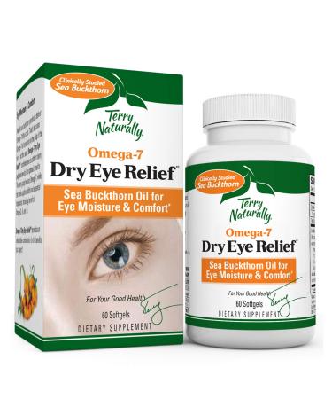Terry Naturally Omega 7 Dry Eye Relief 60 Softgels