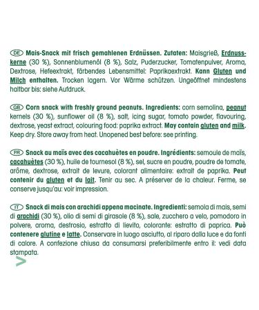 Buy Lorenz Peanut Curls Jumbos XXL - Classic Peanut Flips & Corn Snack (150g) - International Shipping Available - Buy Online on GoSupps.com