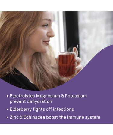 Organika Electrolytes Defence with Elderberry and Echinacea- Citrus Berry & Electrolytes Powder- Pineapple Passionfruit Sachets- On the Go Hydration and Electrolyte Replenishment 3.5g x 20ct Defence + Electrolytes Powder - Buy Online on GoSupps.com