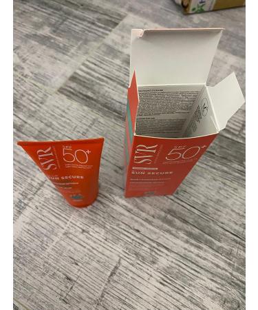 SVR Laboratoires SUN SECURE BLUR SPF 50+ Optical Blur Mousse Cream 50ml - Skin Beauty Gift - Buy Online on GoSupps.com