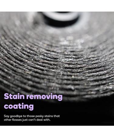 BURST Vegan Dental Floss Set with Juniper Berry Aroma - Charcoal Coating, Expanding Technology - Textured, 12 Week Supply (32 Yards) - Rose Gold - Buy Online on GoSupps.com