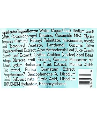 Cucumber & White Tea Body Wash and Polish - 10 oz, Cruelty-Free & Paraben-Free - Buy Online on GoSupps.com