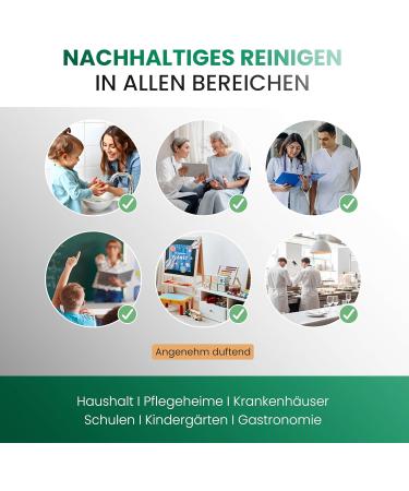  BIOHY BiOHY Liquid Soap (9 x 1 Liter) | Skin-friendly moisturizing & liquid hand soap | PHOSPHATE-FREE | Odorless hygiene | Also suitable for the face | Without perfume & dyes - Buy Online on GoSupps.com