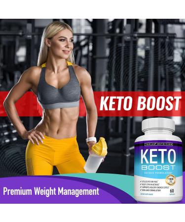 Keto Boost Diet Pills Ketosis Supplement - Natural Exogenous Keto Formula Support Energy & Focus Advanced Ketones for Ketogenic Diet Keto Diet Pills for Men Women V1 - Buy Online on GoSupps.com
