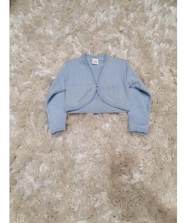 Baby Knitted Cotton Cardigan - Cozy Long Sleeve Bolero Shrug for Boys & Girls, 2 Years, Navy Blue - Buy Online on GoSupps.com