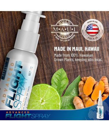 Flight Spray Advanced Nasal Nose Spray - Hydration & Air Humidifier - 1oz Bottle (Pack of 1) - Buy Online on GoSupps.com
