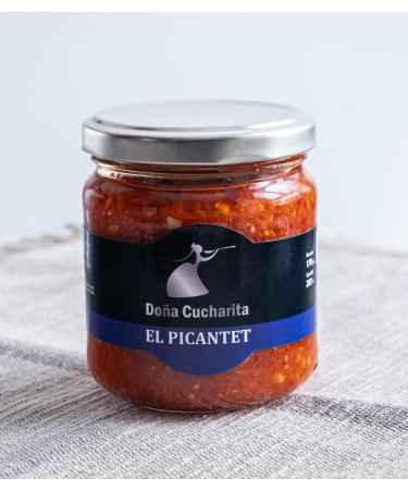 LE PICANTET. GIFT BOX SPANISH ARTISAN GOURMET SELECTION Dona Cucharita. 170 GR x 4 ONE.