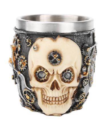 Beard Shaving Bowl Men's Shaving Bowl Stainless Steel Shaving Soap Mug for Home for Barber