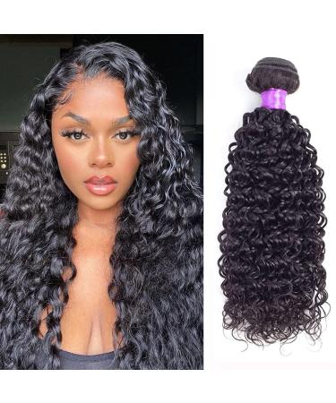 Forevermore Hair 10A Brazilian Kinky Curly Bundles Human Hair 18 inch 100% Unprocessed Virgin Curly Hair Bundles Natural Black Color 100g 18 1 Bundle JC