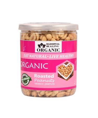 Blessfull Healing Organic Natural Vegan Tabasco Roasted Peanuts Crunchy Healthy Snacks 300 Gram