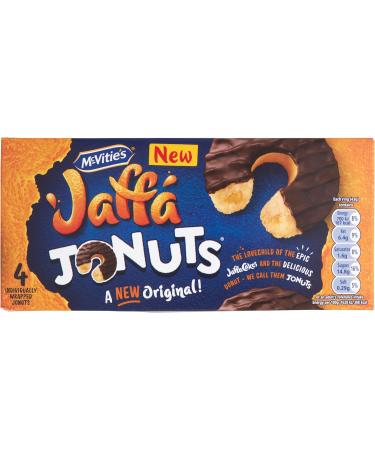McVitie's Jaffa Cakes Original Jaffa Jonuts 4 Jonuts (Pack of 1) - Buy Online on GoSupps.com