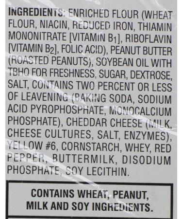 Austin Cheese Crackers with Peanut Butter 1.38oz (27 count) - Cheddar Cheese Snack Pack - Buy Online on GoSupps.com