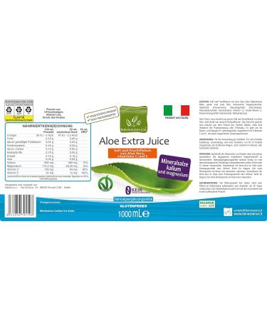 Benessence Aloe Vera Juice with Vitamins & Minerals - 3L (Pack of 3) - Natural Health Boost International Shipping Available - Buy Online on GoSupps.com