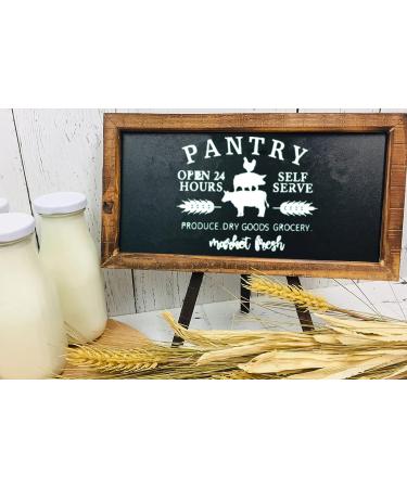 JAJADO French Farmhouse Adhesive Stencils - Reusable Silk Screen Stencil for Farm Fresh Food Market Bakery Grocery - Indoor/Outdoor Home Decoration - Buy Online on GoSupps.com