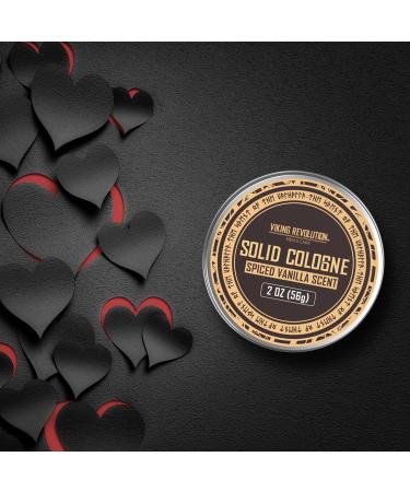 Viking Revolution Spiced Vanilla Mens Solid Cologne Men 2 Oz - Men Solid Perfume Cologne for Men - Balm Cologne for Mens Cologne Balm Travel Cologne Wax (1 pack Spiced Vanilla) Spiced Vanilla 2 Ounce (Pack of 1) - Buy Online on GoSupps.com