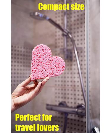 Calypso Natural Love Bath Sponge - Eco-Friendly Soft Bath Essentials for a Luxurious Spa Experience - Buy Online on GoSupps.com