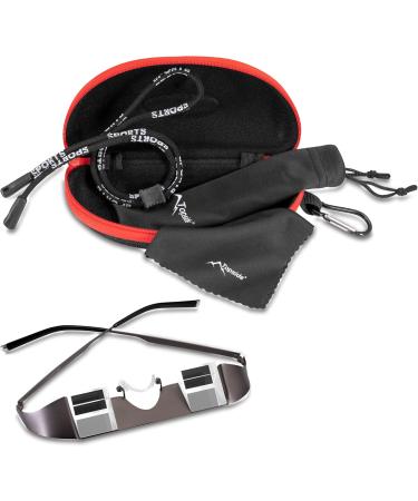 TOPSIDE Safety Glasses 2.0 - Lightweight Metal Frame High-Quality Prisms Sports Case & Glasses Strap - Perfect for Outdoor Activities | International Shipping - Buy Online on GoSupps.com