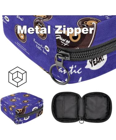 Romantic Little Bear Women s Menstrual Pad Bag | Portable Zipper Storage for Teens & Women - Buy Online on GoSupps.com