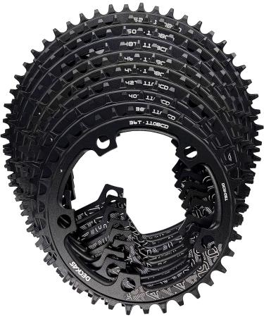 DECKAS Round Chainring 110BCD - 36T to 52T Narrow Wide for 7-12 Speed Chains - Buy Online on GoSupps.com
