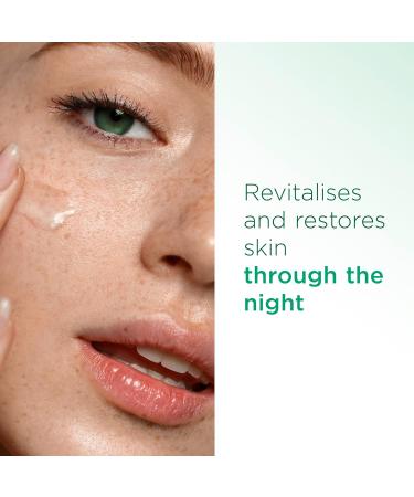 Simple Regeneration Age Resisting Night Cream with 3% Glycerin Green Tea and Mushroom Extract Moisturiser for Overnight Skin Rejuvenation 50 ml - Buy Online on GoSupps.com
