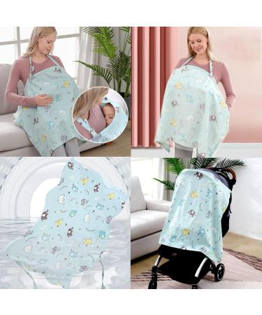 Adjustable Breastfeeding Cover for Full Privacy and Protection - Nursing Shawl for Breastfeeding Up - Buy Online on GoSupps.com