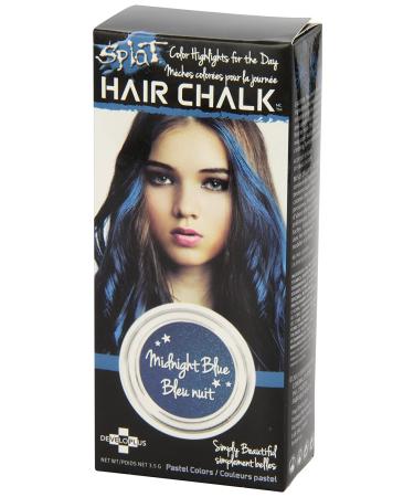 Splat Hair Chalk Midnight Blue - Instant Vibrant Color | Long-Lasting Formula - Buy Online on GoSupps.com