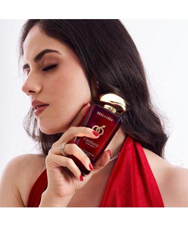 Mood Collection Fantasy Eau De Parfum for Her with Pink Pepper Jasmine and Patchouli |Premium Long Lasting Fragrance Perfume for Women 100 ML (3.38 fl.oz.) - Buy Online on GoSupps.com