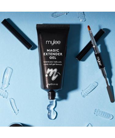 Mylee MYGEL Magic Extender Gel - Long Lasting Nail Extension Gel for Beginners & Professionals - Clear Acrylic Builder Gel - 60g Tub - Buy Online on GoSupps.com