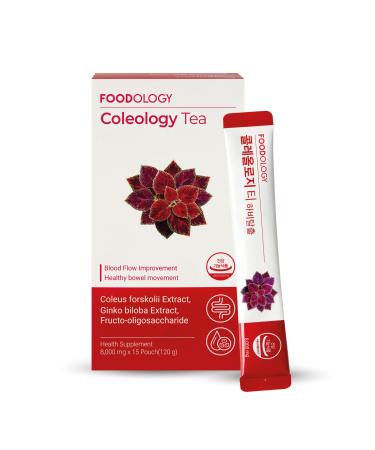 FOODOLOGY Coleology Tea (Pack of 1 15 days) - Health Management Water Drink Mix Pomegranate Flavor. Natural Ingredients.