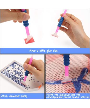 117 Pcs Diamond Painting Tools Kit with 28 Slots Box - DIY Art Crafts - Buy Online on GoSupps.com