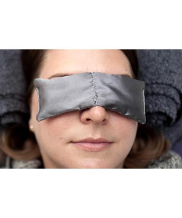 Clocktower Fitness Small Ultralight Eye Pillow for Yoga Meditation - Gray | Unscented - Buy Online on GoSupps.com