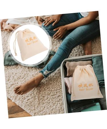 Beavorty Hair Dryer Bag Baggies Hair Dryers Travel Hair Dryer Curling Iron Travel Bag Drawstring Cosmetic Bag - Buy Online on GoSupps.com