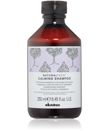 Davines Naturaltech CALMING Shampoo  Gentle Cleansing While Relieving Itch In Sensitive Scalps  8.45 Fl. Oz.