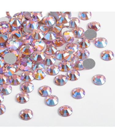 Beadsland 288Pcs Light Pink Flat Back Rhinestones for Nails | SS30 Nail Crystals (6.4-6.6mm) - Perfect for Nail Art & DIY Projects - Buy Online on GoSupps.com