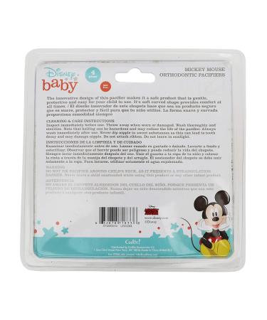 Cudlie Disney Mickey Mouse Baby Boy 4 Pack Pacifiers - Winkin Mickey Design - Buy Online on GoSupps.com