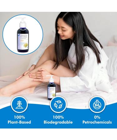 Blue Beautifly Organic Arnica Body Oil Serum | Relieves Muscle & Joint Pain | Ashwagandha Gotu Kola & Comfrey | 4 fl oz | USDA Certified - Buy Online on GoSupps.com