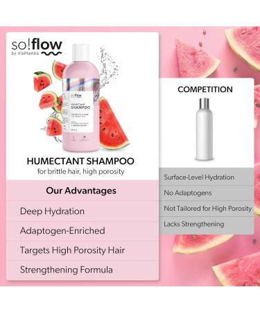 So!Flow Shampoo for High Porosity Hair - Strengthens and Repairs Fragile Hair - Enriched with Centella Asiatica Extract and Soy Protein Oily Hair Shampoo Women's Shampoo - Buy Online on GoSupps.com